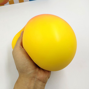 Creative Stress Relief Peach Venting <b>Tool</b> <b>Big</b> Squeeze Soft Slow Rebound Yellow Peach Stress Relief Decompression Toy - Product Image 3