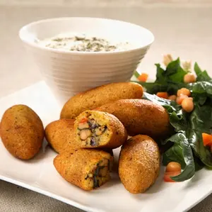 Hanjue 220V Điều kiện Mới tự động đông lạnh nạm máy nhỏ kubba kebbe kebbeh nhà sản xuất kibbe kibbeh Máy làm Đức - Product Image 5