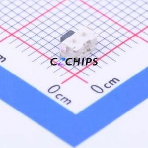 1TS003B-1600-3500A-CT Tactile Switch SMD,2x4mm Switch Single Pole Single Throw Rectangle Button 1.6N Horizontal Mount - Product Image 2