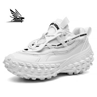 Chaussures de marche cool Chaussures à pneus unisexes à plateforme Baskets épaisses respirantes uniques de créateur