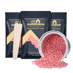 Cire dépilatoire bio Lifestance en marque blanche, 100g, 300g, 500g, 1000g, perles dures, anti-allergie, pour visage et zones sensibles - Product Image 1