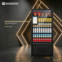 BANDENG 6610SS 10T - Gabinete Automático para Venta de Bebidas y Snacks, para Uso Comercial, con Instalación Desmontable en 17 Minutos