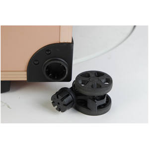 المتداول القطار حالة المحمولة مواد تجميل احترافية ماكياج حالة السفر الألومنيوم الفنانين والمجوهرات تخزين حالة مستحضرات التجميل - Product Image 6