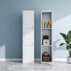 Taquilla de Metal de Acero, Armario Metálico para Oficina y Dormitorio, Alacena para Almacenamiento de Ropa, Muebles Escolares - Product Image 4