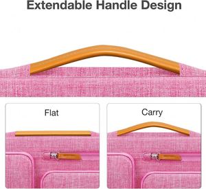 Maletín de Cuero Personalizado de Fábrica BSCI, Bolso de Mano para Computadora Portátil, Bolso de Hombro para Viajes de Negocios - Product Image 2
