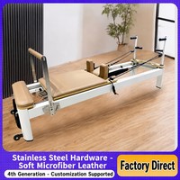 Vente en gros de Reformer Pilates pliable, réglable, multi-positions, compact, pour la maison et le studio