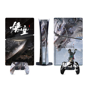 สติกเกอร์ไวนิลลาย Black Myth Wukong สำหรับเครื่องเกม PS5 และคอนโทรลเลอร์ ดีไซน์แบบกำหนดเอง - Product Image 1