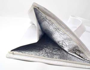 Wholesale Non Woven Food <b>Cooler</b> Bag Portable <b>Cans</b> Beverage Thermal Insulated Bag White Nonwoven <b>Cooler</b> Bag Sublimation - Product Image 4