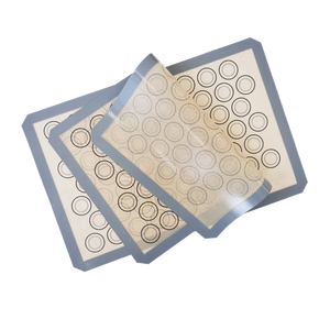 Tấm lót nướng bằng cao su silicon thân thiện với môi trường, an toàn với máy rửa chén, kích thước 40x60cm, dùng cho làm bánh ngọt trong nhà bếp - Product Image 2