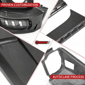 อัพเกรดเป็นชุดแต่ง MSY Style Dry Carbon Fiber สำหรับ Mercedes Benz G Class W465 ชุดแต่งคาร์บอนไฟเบอร์แบบเต็มคัน พร้อมแพ็คเกจ Widebody Aero - Product Image 3