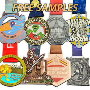 Özel boş madalya altın gümüş bakır süblimasyon boşlukları madalya kazımayı spor maraton Run madalya - Product Image 3