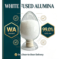Alumine blanche fondue de haute pureté WA 99% pour le rodage de plaquettes semi-conductrices