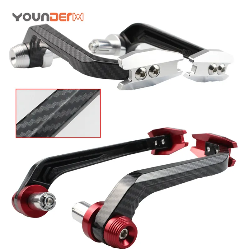 Carbon Fiber Series Motorcycle Hand Brake Clutch Guard , Motorcycle Hand Guards For Sport Bike Off-Road