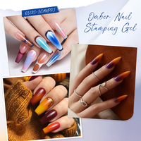 MissGel Fournisseur de Produits pour Ongles Ventes Flash 15ml Gel Non Toxique Vegan à Dissoudre pour Nail Art Design, l'Art de la Couleur - Gel Ombre et Gel de Stamping