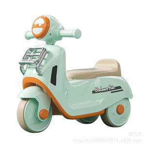 Balance Bike For Kids Three Wheels Plastic With Storage Basket 1-3 Years Old Learning To Walk Toy - Product Image 5