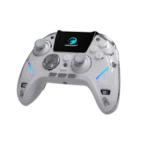 Manette PC Honcam, écran interactif, manette sans fil, 1800 mAh, joystick à effet Hall, déclencheur, lumière RVB pour PC, Switch, PS4
