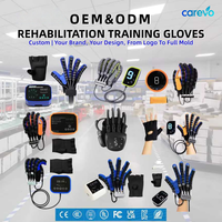 Gants de rééducation robotiques Carevo Factory Direct, masseur pour les mains, contrôle du temps, batterie au lithium, rechargeable par USB, OEM/ODM