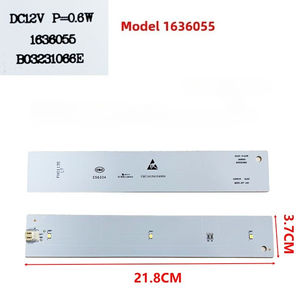 1636055 Convient au réfrigérateur Ronshen <span class=keywords><strong>Hisense</strong></span> BCD-385WY Convient au BCD-480WY Bande lumineuse LED pour boîte de refroidissement - Product Image 2