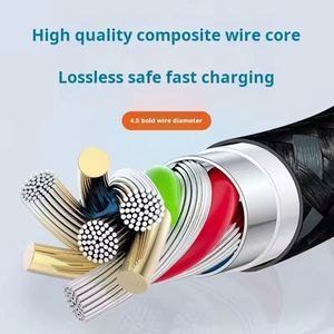 Customized Logo 3 in 1 Data 5A Cell Phone Mobile Para Celular Tipo Charger Gift Sets <b>Usb</b> Type C <b>Cable</b> Fast Charging - Product Image 4