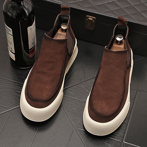 Botas <span class=keywords><strong>de</strong></span> Moda <span class=keywords><strong>para</strong></span> <span class=keywords><strong>Hombre</strong></span>, Estilo Deportivo y Casual, con Suela Gruesa Antideslizante, <span class=keywords><strong>para</strong></span> Exteriores, con un Pie Dentro del Calzado, Novedad <span class=keywords><strong>de</strong></span> 2025 - Product Image 3