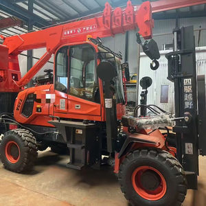 Marca China 3,5 T Carretilla elevadora Telescópica Jib Boom Crane con accesorio de grúa elevadora T35A - Product Image 3