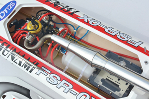 <span class=keywords><strong>Barco</strong></span> a <span class=keywords><strong>Radiocontrol</strong></span> de <span class=keywords><strong>Gasolina</strong></span> de 49 Pulgadas DT125 Tsunami FSR OX, <span class=keywords><strong>Barco</strong></span> de Carreras de Fibra de Vidrio con Motor de <span class=keywords><strong>Gasolina</strong></span> de 30CC, ARTR - Product Image 5