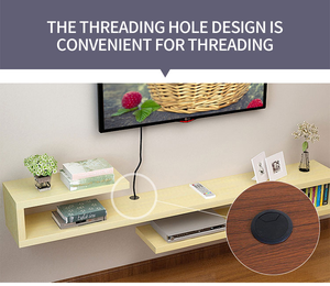 Vendita calda Tv cabina moderna semplice Tv Stand sospeso Mesa De Centro Para <span class=keywords><strong>Sala</strong></span> Mesa Tv a parete personalizzazione all'ingrosso - Product Image 6