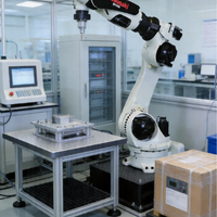 Robot Kawasaki BX200L 6 axes haute performance - Charge utile de 200 kg, contrôleur E02, PLC, manutention de matériaux/palettisation/soudage par points
