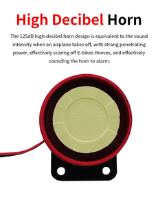 Xe Máy Hai Cách Hệ Thống Báo Động Xe Máy Phổ Điện Áp Rộng Chống Thấm Nước Chống Trộm Xe Máy Báo Động - Product Image 4