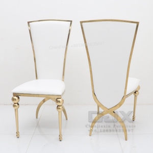 Mesas y Sillas de Lujo para Eventos, Redondas, de Acero Inoxidable, con Centro de Cristal, para Salones de Boda, Venta al Por Mayor de Fábrica - Product Image 3