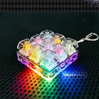 En gros : Keycaps PC transparents, Lumières LED colorées, Interrupteurs colorés, Testeur de mini-interrupteurs de clavier, Porte-clés anti-stress