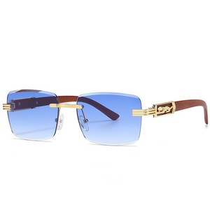 Brand New Rimless Luxury Women Sun Glasses Fashion Designer Multi-colored Travel Luxury Glasses - Product Image 6