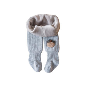 Nouvelles collants une pièce tricotés en polaire épaisse et chaude pour enfants plus âgés, idéales pour l'extérieur et la conservation de la chaleur - Product Image 5