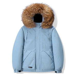 Nouveau design de veste d'hiver chaude verte pour hommes vêtements d'extérieur par temps froid - Product Image 3