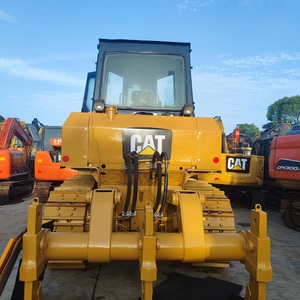 รถดันดินมือสอง Caterpillar CAT D6G สีเหลือง รถแทรกเตอร์ตีนตะขาบ CAT D6G สภาพดี - Product Image 3