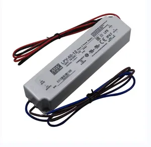 Meanwell Adapter LPV-60-12 60W 12V 5A Power Supply LED Driver