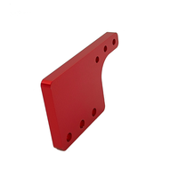Plaque de connexion décalée irrégulière avec trous de montage multi-positions, support de positionnement pour équipement industriel, usinage CNC personnalisé