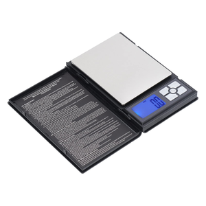 China 500g 0.01g Pocket Scale Jewelry Gold Electronic Balance Digital Weighing Notebook Scale - Product Image 1