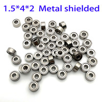 Roulements 681XZZ pour roues de fingerboard 1,5 mm, roulements à billes miniatures 681X pour fingerboard micro 1,5x4x2 mm, 1,5x4x1,2 mm