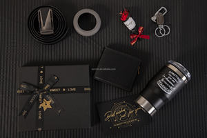 Set regalo da uomo da 7 pezzi con cintura <span class=keywords><strong>a</strong></span> portafoglio tazza da caffè Set regalo di <span class=keywords><strong>san</strong></span> <span class=keywords><strong>valentino</strong></span> <span class=keywords><strong>per</strong></span> i <span class=keywords><strong>regali</strong></span> di compleanno del padre del marito - Product Image 2