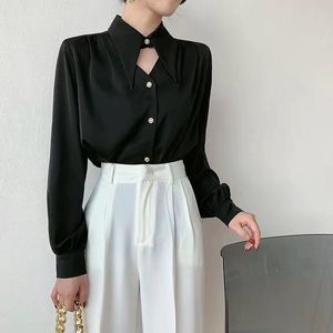 Chemise à manches longues pour femmes IStapromo Gifts, chemise de bureau élégante de haute qualité, nouvelle chemise pour femmes pour le printemps - Product Image 6