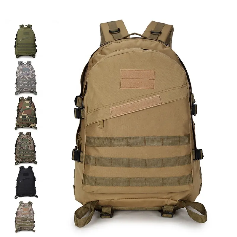 Sac à dos tactique imperméable de 40l pour l'extérieur, sacs de sport, Camping, randonnée, pêche, chasse