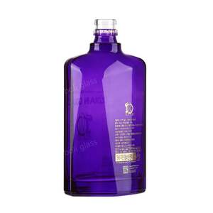 China <span class=keywords><strong>Precio</strong></span> de fábrica de lujo personalizado estándar pulverización gradiente Tequila licor Alcohol botella de vidrio con tapón de botella - Product Image 2