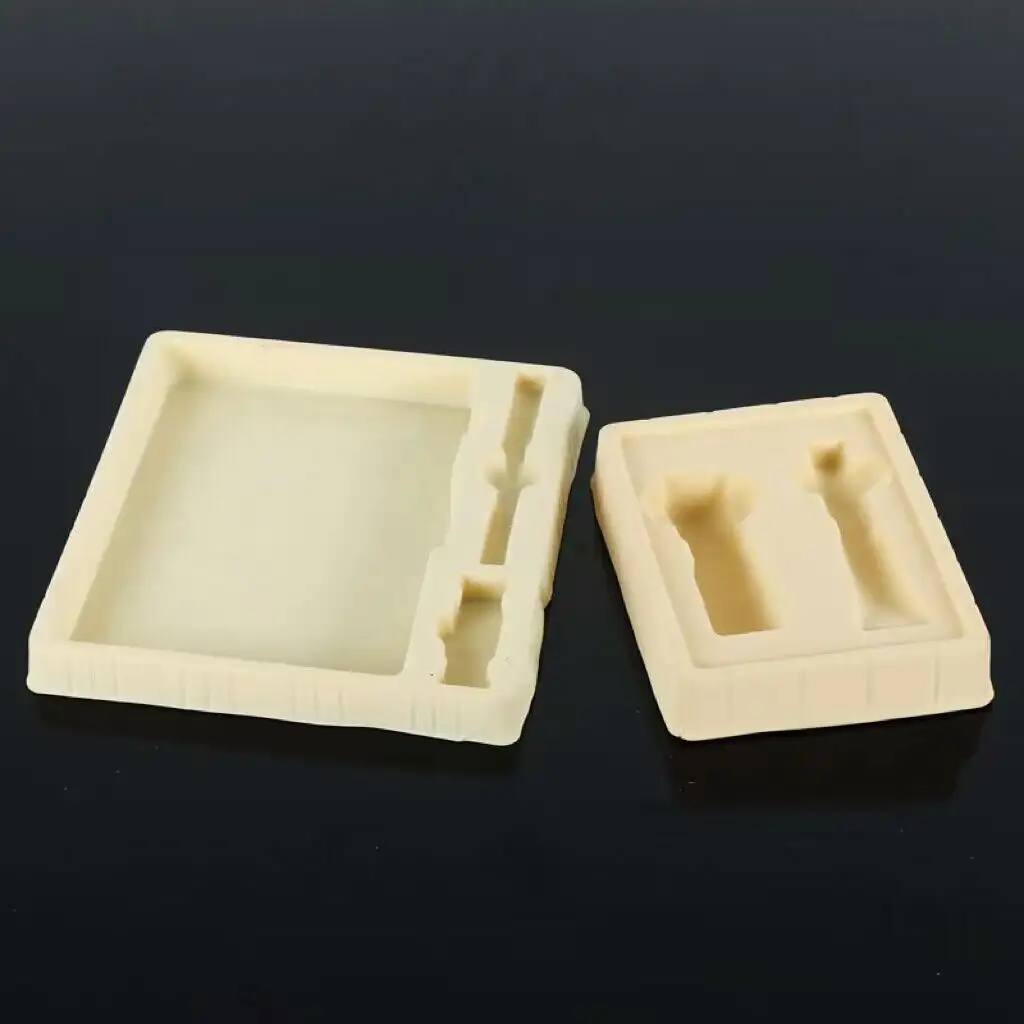 XiMan Упаковка под заказ Вакуумная формовка Косметический Пластиковый флокировочный блистерный упаковочный лоток