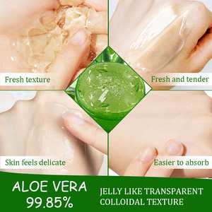 Gel de <span class=keywords><strong>Aloe</strong></span> Vera de Marca Privada, Aclarante, 100% Puro y Natural, Cuidado de la Piel, <span class=keywords><strong>Hidratante</strong></span> Facial, Calmante, Blanqueador - Product Image 3