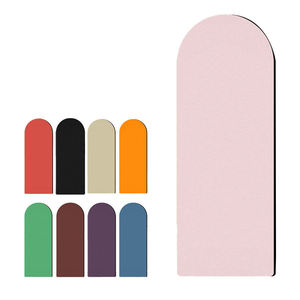 Tapis de yoga ovale incurvé 3D en caoutchouc naturel, résistant à la transpiration et aux odeurs, 183x68cm, 5mm d'épaisseur, pour la maison et le Pilates - Product Image 1