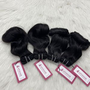 Cheveux vierges vietnamiens naturels Fumi à texture ondulée, cuticules alignées, lot de cheveux vierges ondulés Fumi - Product Image 2