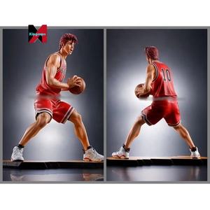 Slam Dunk GK Dribbling Jugador <span class=keywords><strong>de</strong></span> baloncesto apasionado Sakuragi Hanamichi Pose <span class=keywords><strong>de</strong></span> pie Modelo Estatua en caja Exhibición coleccionable - Product Image 5