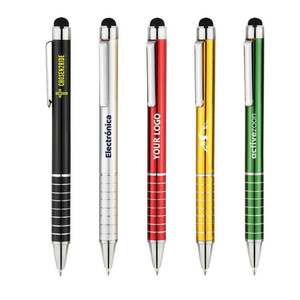 Tableta Metálica 2 en 1 Personalizada para Stylus y Bolígrafo, Herramienta de Escritura para Pantalla Táctil con Logotipo Personalizado para Promociones - Product Image 1