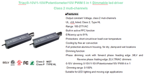 IP67 impermeable AC a <span class=keywords><strong>DC</strong></span> LED fuente de alimentación conmutada voltaje constante 60W 400W controlador <span class=keywords><strong>12V</strong></span> 24V transformadores de iluminación - Product Image 2